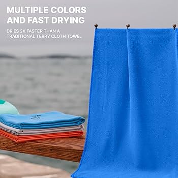 ダムグッド　COT TOWEL!! Amazon.com: Wet Work Microfiber XL Bath Towels Oversized (60”x36